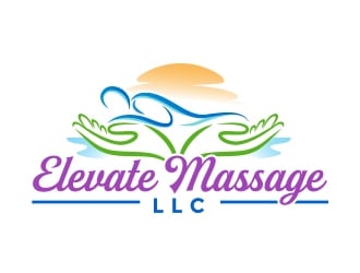 Elevate Massage LLC logo design by adm3