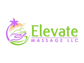 Elevate Massage LLC logo design by MAXR