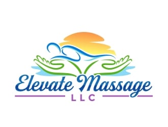 Elevate Massage LLC logo design by adm3