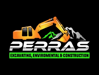 Perras Companies logo design by MUSANG