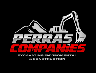 Perras Companies logo design by Gopil