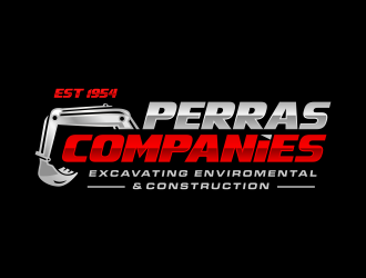 Perras Companies logo design by Gopil