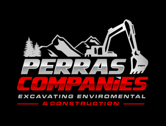 Perras Companies logo design by Gopil