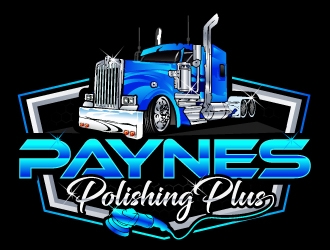 Paynes Polishing Plus logo design by Suvendu