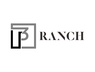 P 3 Ranch logo design by savana