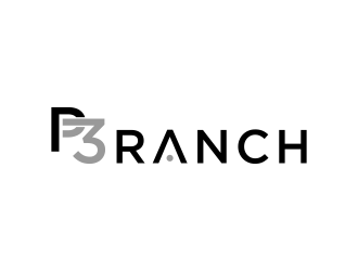 P 3 Ranch logo design by andayani*