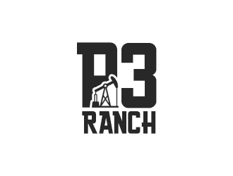 P 3 Ranch logo design by ProfessionalRoy