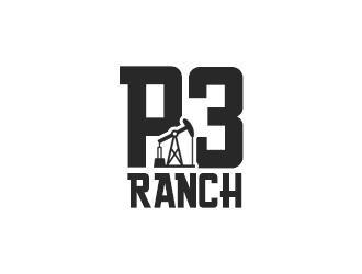 P 3 Ranch logo design by ProfessionalRoy