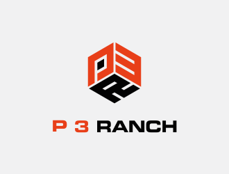 P 3 Ranch logo design by Renaker