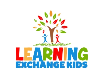 Learning Exchange Kids logo design by AamirKhan