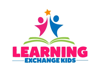 Learning Exchange Kids logo design by AamirKhan