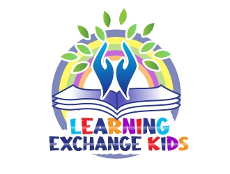 Learning Exchange Kids logo design by Suvendu