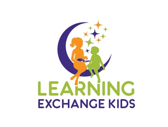 Learning Exchange Kids logo design by Roma