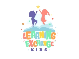 Learning Exchange Kids logo design by forevera