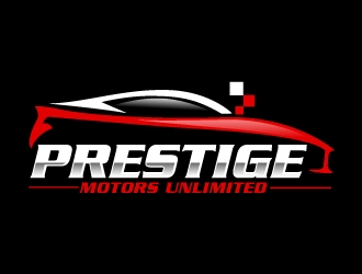 Prestige Motors Unlimited logo design by AamirKhan