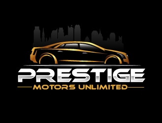 Prestige Motors Unlimited logo design by AamirKhan