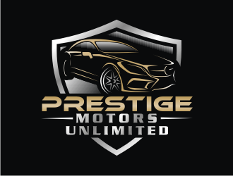 Prestige Motors Unlimited logo design by coco