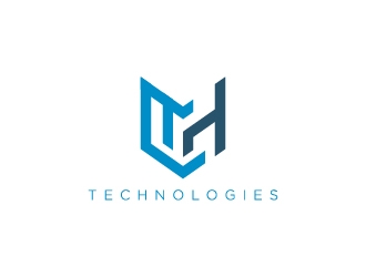 MH Technologies logo design by wongndeso