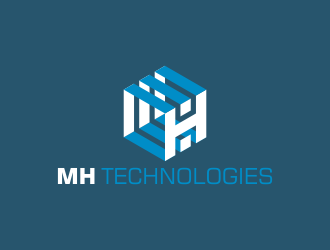 MH Technologies logo design by pakNton