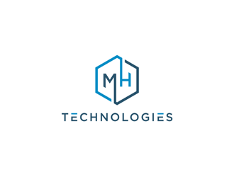 MH Technologies logo design by alby