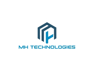 MH Technologies logo design by pambudi