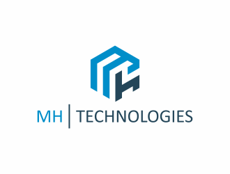 MH Technologies logo design by hopee