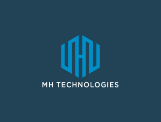 MH Technologies logo design by y7ce