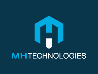 MH Technologies logo design by lexipej