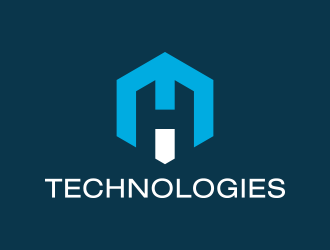 MH Technologies logo design by lexipej