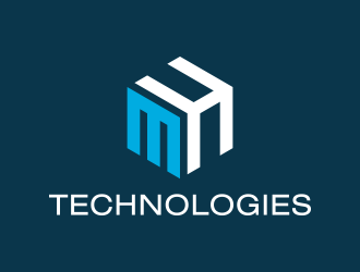 MH Technologies logo design by lexipej