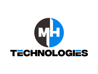 MH Technologies logo design by mutafailan