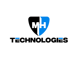 MH Technologies logo design by mutafailan