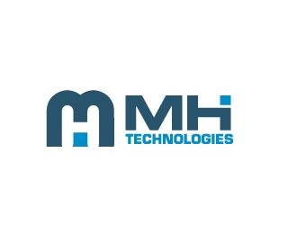 MH Technologies logo design by jaize