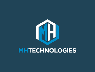 MH Technologies logo design by pencilhand