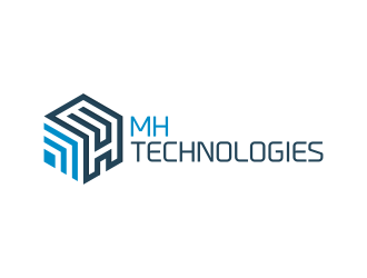 MH Technologies logo design by brandshark