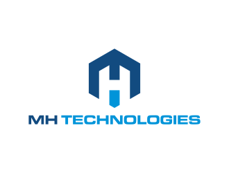 MH Technologies logo design by maseru