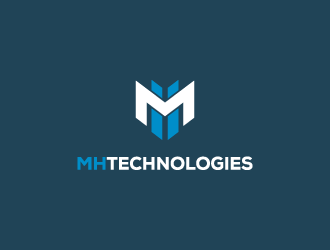 MH Technologies logo design by pencilhand