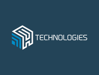 MH Technologies logo design by brandshark