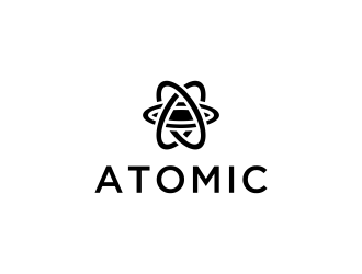 atomic logo design by salis17