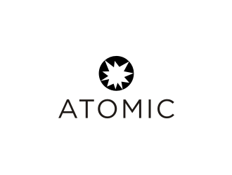 atomic logo design by johana