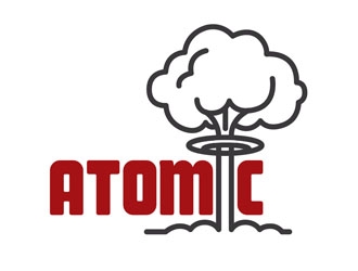 atomic logo design by Pyro-Manu