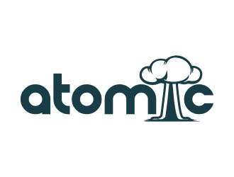 atomic logo design by hidro