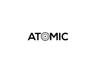 atomic logo design by RIANW