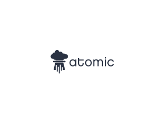 atomic logo design by Susanti