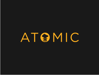 atomic logo design by Susanti