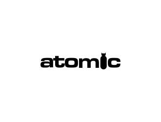 atomic logo design by qqdesigns