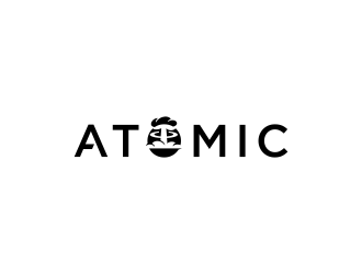 atomic logo design by checx