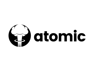 atomic logo design by lexipej