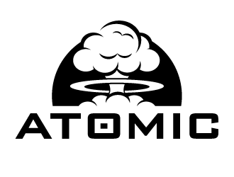 atomic logo design by kgcreative