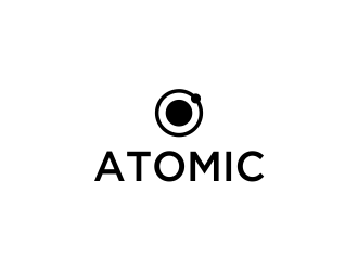 atomic logo design by oke2angconcept